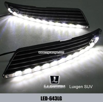 Chine Lumière du jour motrice avant de voiture de jour de lumière courante de Luxgen DRL LED à vendre à vendre