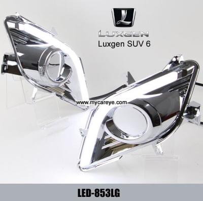 China Luxgen SUV 6 DRL LED Daytime Running Lights Car front driving light led for sale