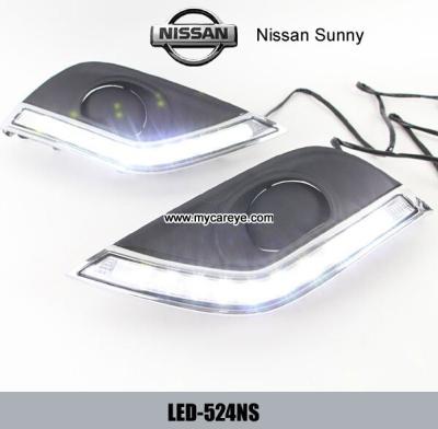 China Nissan Sunny DRL LED Daytime Running Lights car light units for sale for sale