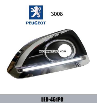 China Peugeot 3008 luces corrientes diurnas de DRL LED llevó reemplazos ligeros del coche en venta