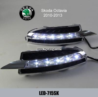 China Skoda Octavia DRL LED Daytime Running Light turn light steering for car for sale