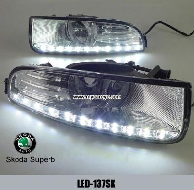 China Skoda Superb DRL LED Daytime driving Lights autobody parts daylight for sale