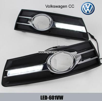China Volkswagen VW CC DRL LED Daytime Running Light car light manufacturers for sale