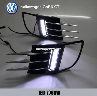 China Volkswagen VW Golf 6 GTI DRL LED Daytime Lights car driving daylight for sale