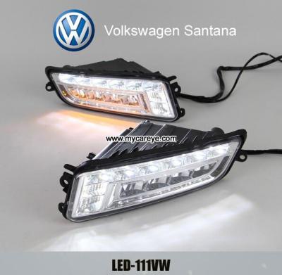 China Volkswagen VW Santana DRL LED Daytime driving Lights turn indicators for sale