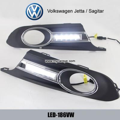 China VW Jetta Sagitar 2012-2013 DRL LED Daytime Running Lights Car daylight for sale
