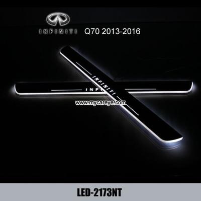 China Infiniti Q70 car logo light in door Water proof pedal LED lights sale for sale