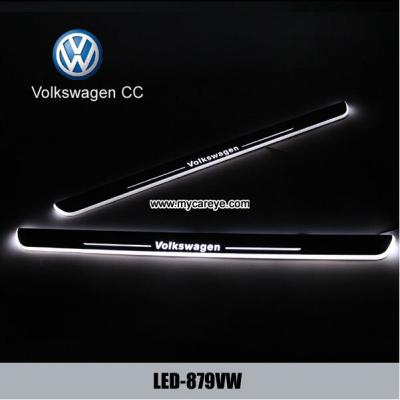 China Volkswagen VW CC LED lights side step car door led sill auto scuff light for sale