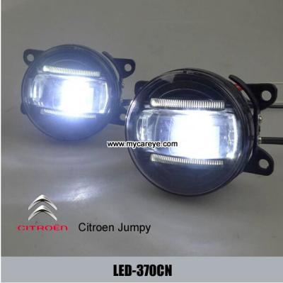 China Citroen Jumpy car front fog lamp replace LED daytime running lights DRL for sale