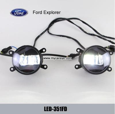 China Ford Focus car front fog LED lights DRL daytime driving light market for sale