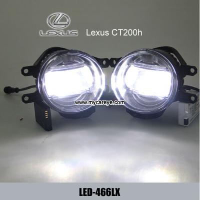 China Lexus CT 200h car front fog light kit LED daytime driving lights DRL for sale