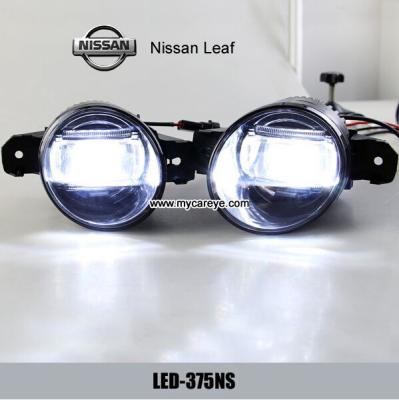 China Nissan Leaf front fog light housing LED Lights DRL daytime running daylight for sale