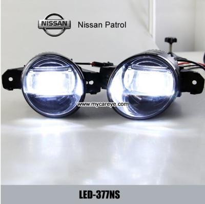 China Nissan Patrol car lighter front fog led light DRL daytime running lights for sale