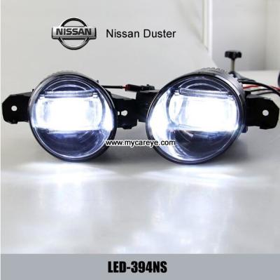 China Nissan Duster car front fog led lights car parts daytime running DRL for sale