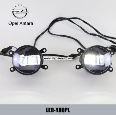 China Opel Antara car front fog lamp assembly LED daytime running lights drl for sale