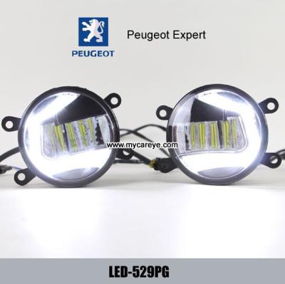 China Luces corrientes diurnas delanteras expertas DRL de la luz del día LED de la lámpara de la niebla de Peugeot en venta