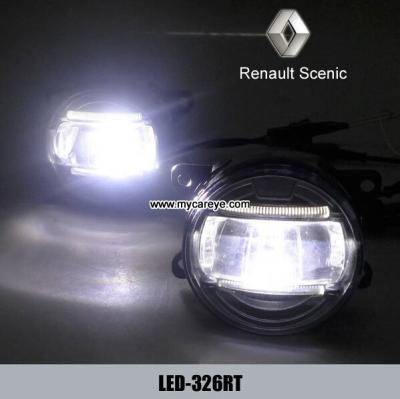 China Renault Scenic fog light housing LED Lights DRL daytime running daylight for sale