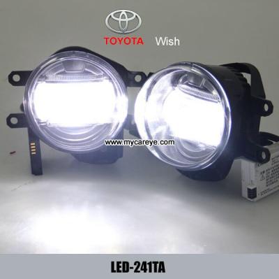 China TOYOTA Wish front fog lamp assembly LED daytime running lights kit DRL for sale