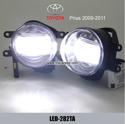 China TOYOTA Prius car front fog lights LED DRL driving daylight kit for sale for sale