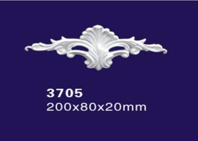 China Matt Decorative Ornamental Plaster Molds / Onlay / Molding Appliques for sale