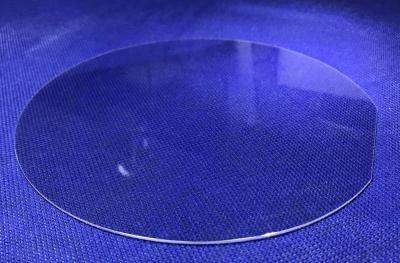 中国 円の透明なサファイアの穴のサファイア レンズが付いている光学Windowsの水晶材料のカスタマイズされたサファイアのウエファー 販売のため