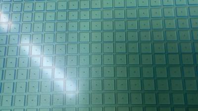 China Quartz / Borosilicate UV Glass Plate Punching Holes 4.4 X 4.4 X 0.5mmt for sale