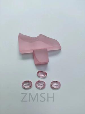 China Coral / Rose Pink Sapphire Raw / Roughgem Crystal Lab Made For Jewelry Accessories for sale