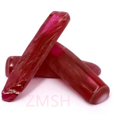 China Transparent Artificial Ruby Gemstone For Ring Necklace Free Of Inclusions for sale