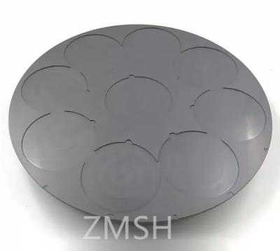 China Silicon Carbide Trays SiC wafers tray plate for ICP etching MOCVD Susceptor Wear Resistant à venda