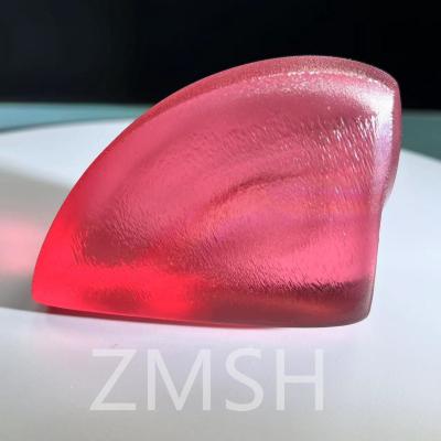 中国 Paparacha sapphire raw gemstone lab-made orange pink sapphire gemstone Mohs hardness 9 販売のため
