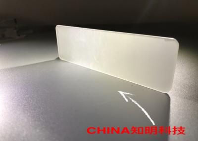 China Placas ásperas de la oblea cuadrada del zafiro del rectángulo para la lente óptica industrial en venta