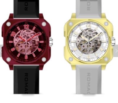 China Rotes einzelnes Saphir-Kristallglas, kundenspezifischer Saphir-Uhr-Kristall transparent zu verkaufen