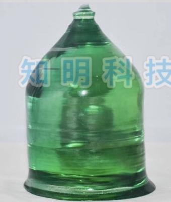 Китай Одиночное зеленого сапфирового стекла лазера искусственное для размера стекла дозора подгонянного продается