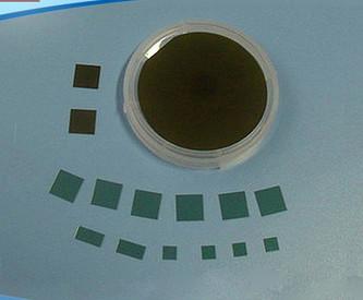 China Customized Size Silicon Carbide Wafer 10x10x0.5mm 4H-N SiC Crystal Chips for sale