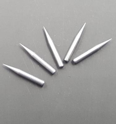 China 1 *11mm Sapphire Components Monocrystalline Polycrystalline Silicon Rods Discharge Electrode Needle for sale