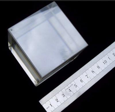 China Kristalle des mmt 10x10 Tellur-Oxid-TeO2, Kristallscheiben-Substrat TeO2 zu verkaufen