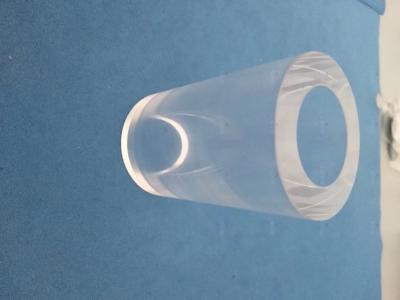 China Cristal Al2O3 lustrado personalizado da safira tubos sintéticos industriais à venda