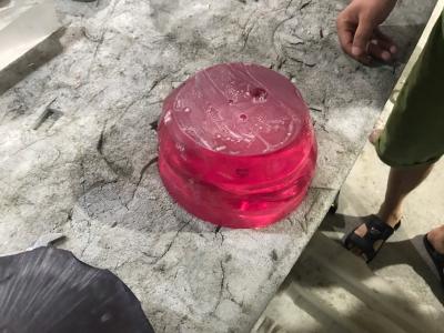 China Diámetro pulido zafiro de rubíes modificado para requisitos particulares 1 - 120m m del método del crecimiento de KY del lingote de Rod en venta
