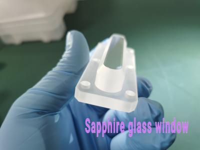 China Equipment Observation Sapphire Glass Window  With Step Hole for sale