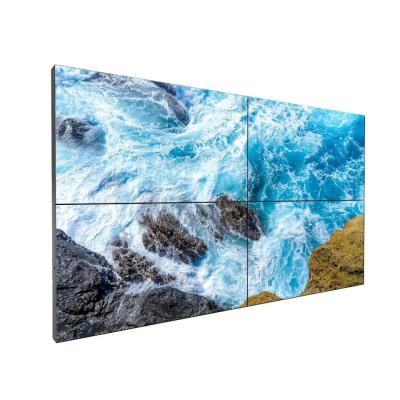 China 2x3 3x3 Advertising LCD Video Wall Seamless Video Wall Large Screen Indoor 46 55 Inch Splicing for sale