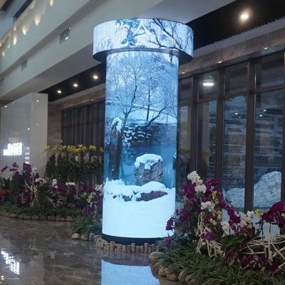 China 320*160 Flexible Led Display Screen Video Wall P1.538 High Refresh for sale