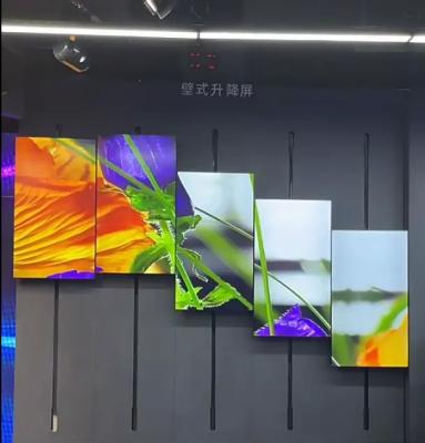 China Custom Advertising Lifting Flexible Led Screen Wall Indoor Flexible Led Screen Panel for sale