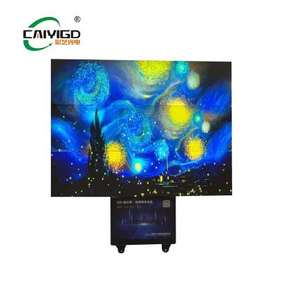 China Outdoor Rotating LED Screen Led Advertising Screen Full Color Waterproof LED Display Screen for sale