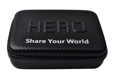 中国 小型GoPro Hero4 SJ7000の外部PUの革のための保護カメラの携帯用ケース 販売のため