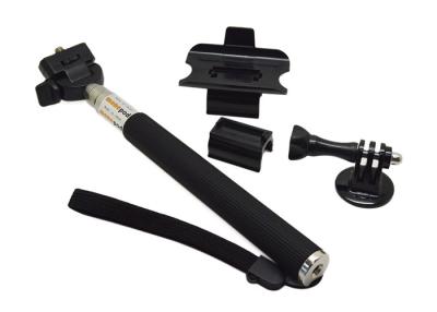 China GoPro Accessories Flexible Extendable Camera Pole with Tripod Mount , Screw and Remote Clip for sale