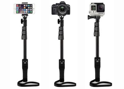 中国 ブルートゥース の遠隔シャッター GoPro のカメラの電話のための拡張可能なカメラの Selfie の棒 一脚 販売のため