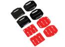 China Plastic Blister Packing GoPro Sticker Mount Flat and Curved Adhesive Mounts with 3M Sticker for sale