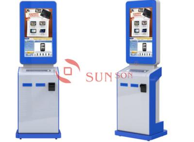 China Pay & Order ATM Card POS Bill Payment Kiosk Wifi 3G Optional for sale
