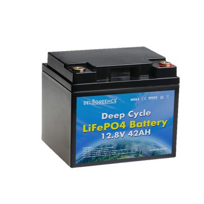 China 3500 vezes dão um ciclo o bloco da bateria de 42Ah 12V LiFePO4 à venda