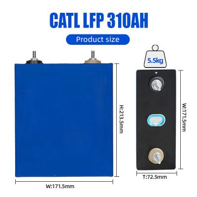 中国 CATL LiFePO4電池のリチウム鉄の隣酸塩細胞300Ah 310Ah 302Ah 販売のため
